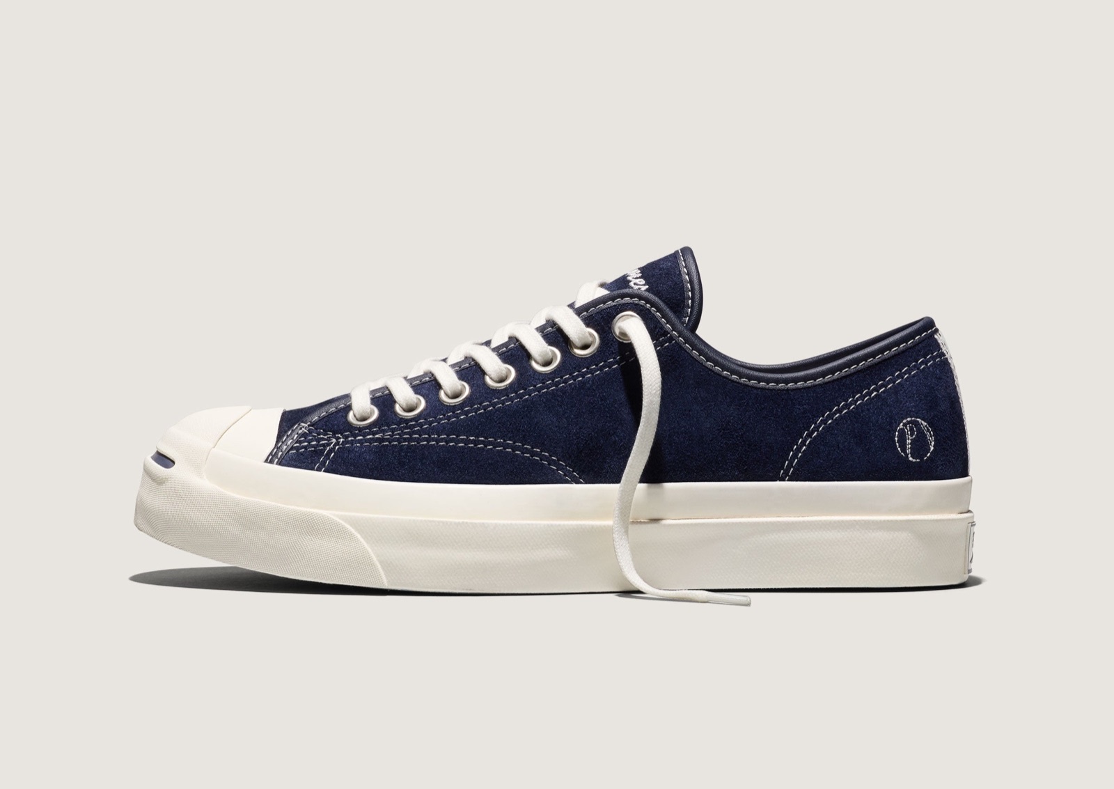 Palmes x Converse Jack Purcell PDM Parisian Night en gamuza azul marino
