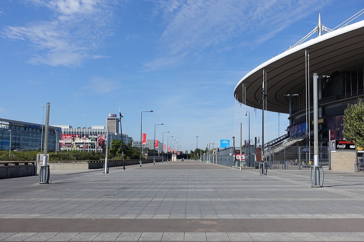 El Stade de France, en Saint-Denis, donde Francia recibe a Bélgica por la Nations League (foto de archivo: Guilhem Vellut, Wikimedia Commons, licencia CC BY 2.0)