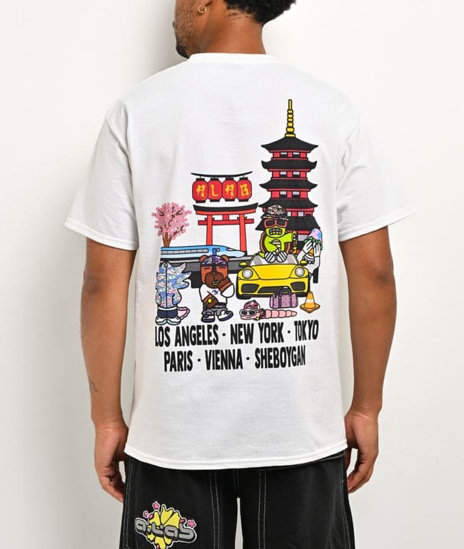 A.LAB Jerry Clout Tokyo White T-Shirt