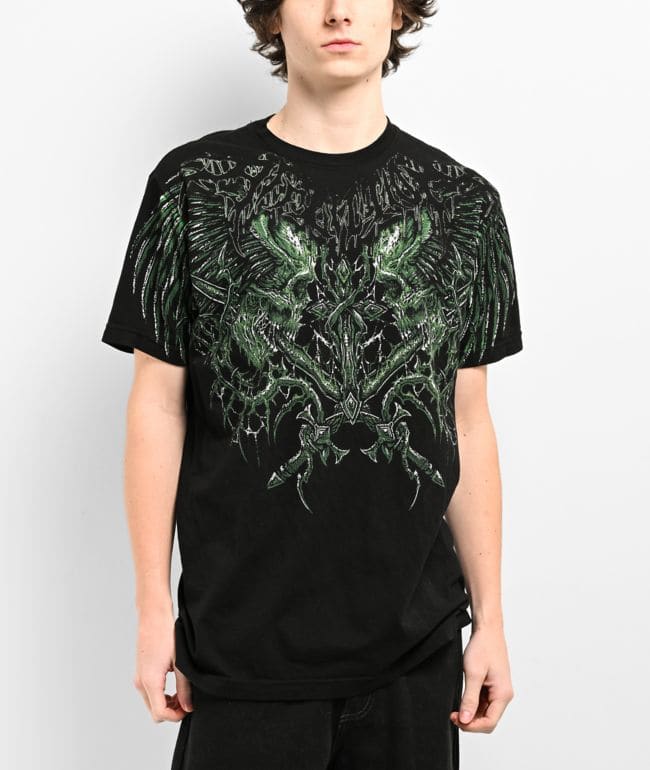 Affliction Toxic Wrath Black T-Shirt