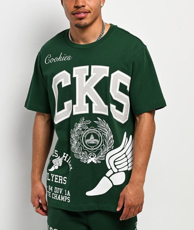 Cookies High Big C Green Knit T-Shirt