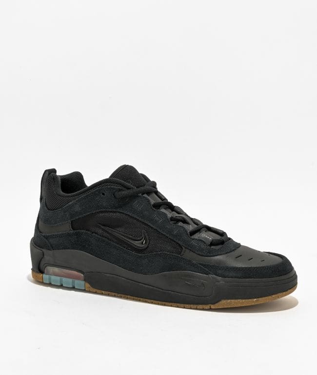 Nike SB Air Max Ishod Anthracite Black & Gum Skate Shoes, foto 2