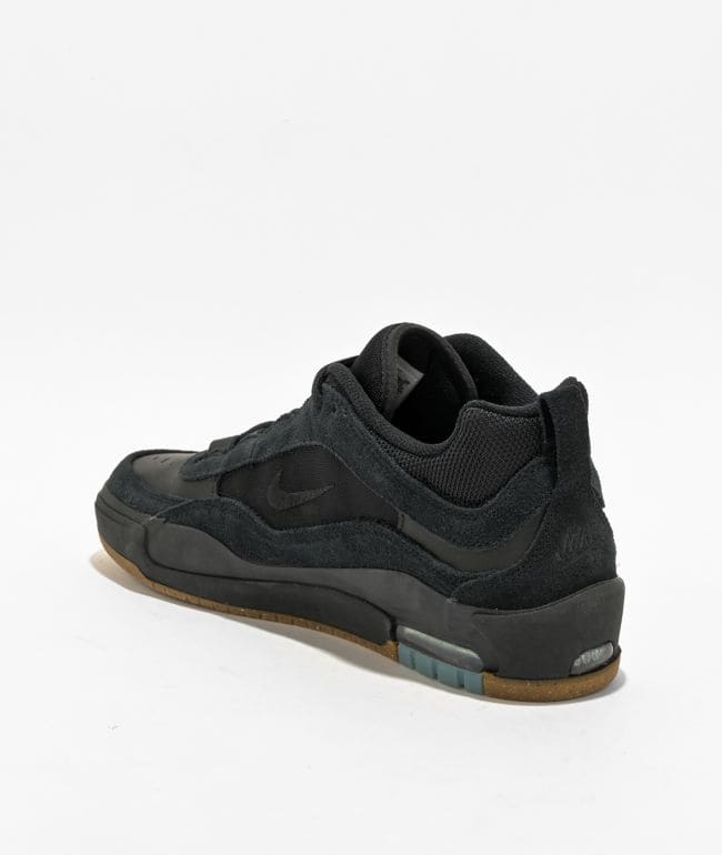 Nike SB Air Max Ishod Anthracite Black & Gum Skate Shoes, foto 3