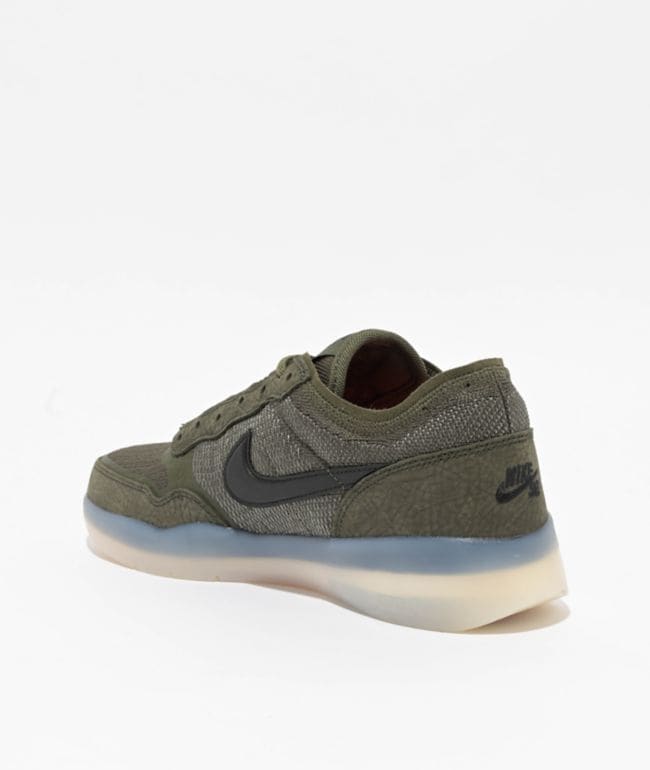 Nike SB PS8 Olive, Black & Sequoia Skate Shoes, foto 3
