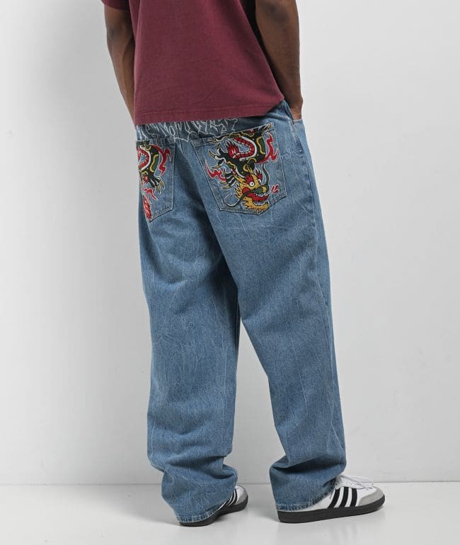 Ninth Hall Ambush Medium Blue Loose Fit Jeans, foto 2